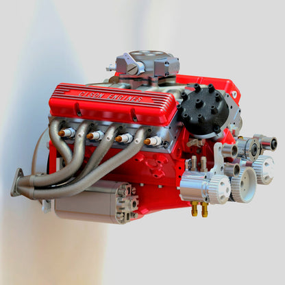 CISON Gasoline OHV V8 Small-block Engine Model Kits 4-Stroke