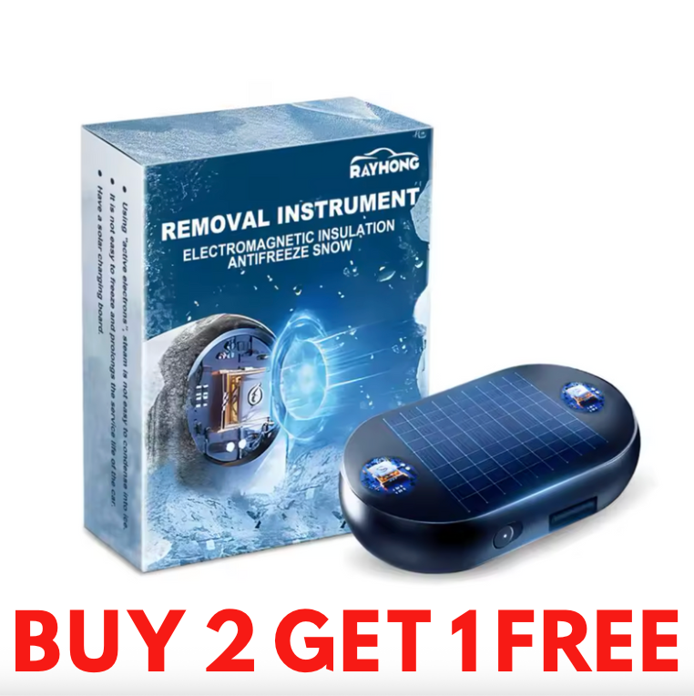 Electromagnetic Anti-Freezing Device / Enjoy a clear windshield every winter morning.