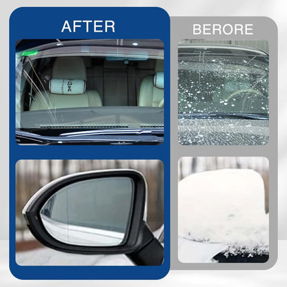 Solar Electromagnetic Car Defroster & Snow-Reduction Device