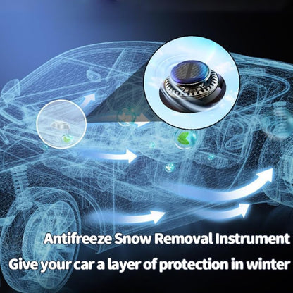 Solar Electromagnetic Car Defroster & Snow-Reduction Device