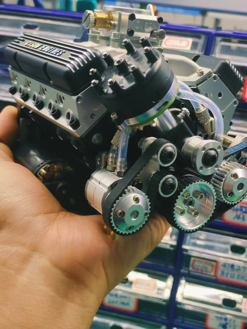 CISON Gasoline OHV V8 Small-block Engine Model Kits 4-Stroke