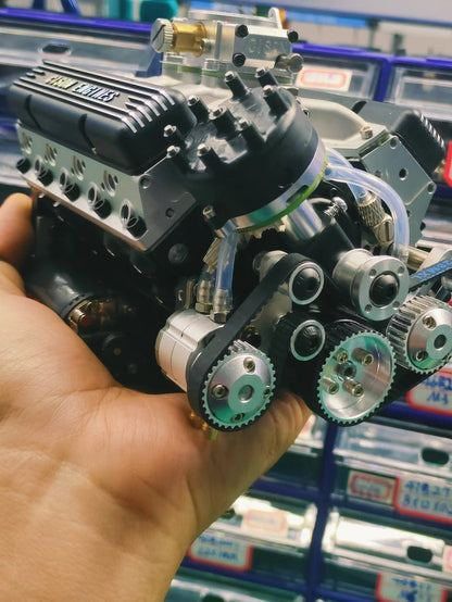 CISON Gasoline OHV V8 Small-block Engine Model Kits 4-Stroke