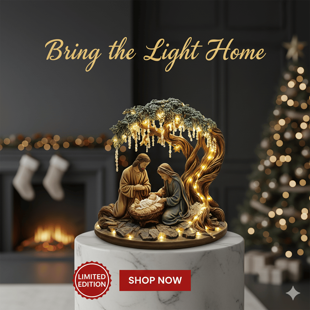Buy 2 Get 5% OFF& Free Shipping🎄🎁Christmas Nativity Scene Decorative Figurine