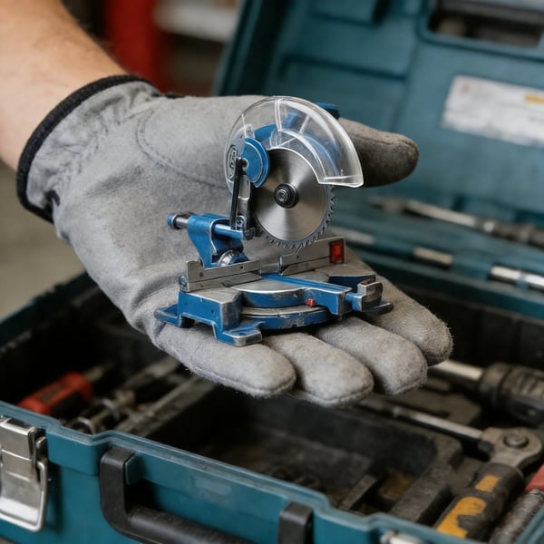 Mini Functional Power Tool Keychain Set