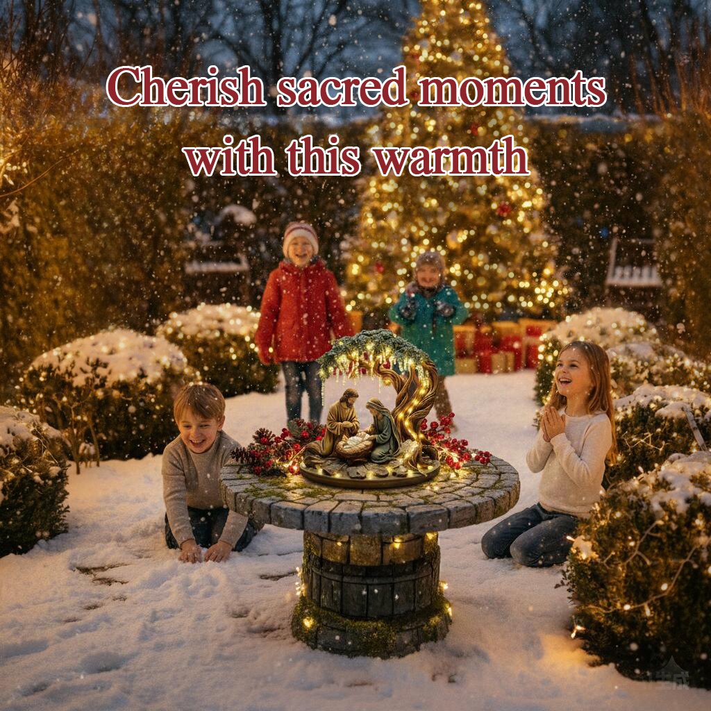 Buy 2 Get 5% OFF& Free Shipping🎄🎁Christmas Nativity Scene Decorative Figurine