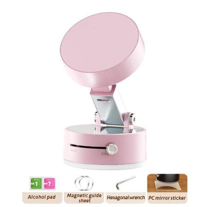 2025 Vacuum Magnetic Phone Mount – Foldable Double-Sided Suction Holder for Any Phone
