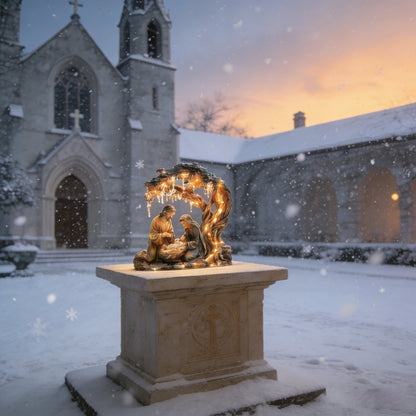 Buy 2 Get 5% OFF& Free Shipping🎄🎁Christmas Nativity Scene Decorative Figurine